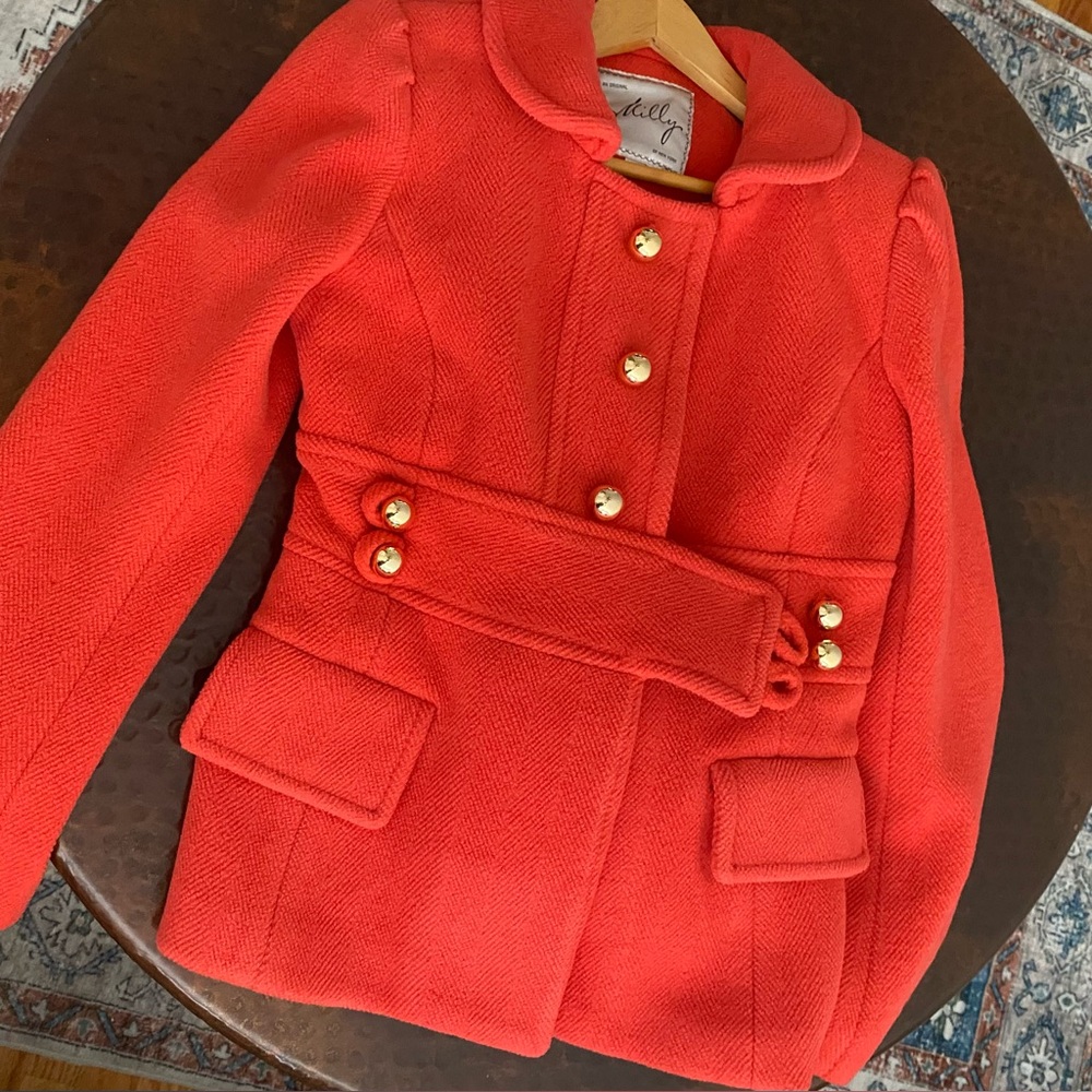 Milly Red Jacket with Gold Buttons - Picture 6 of 11